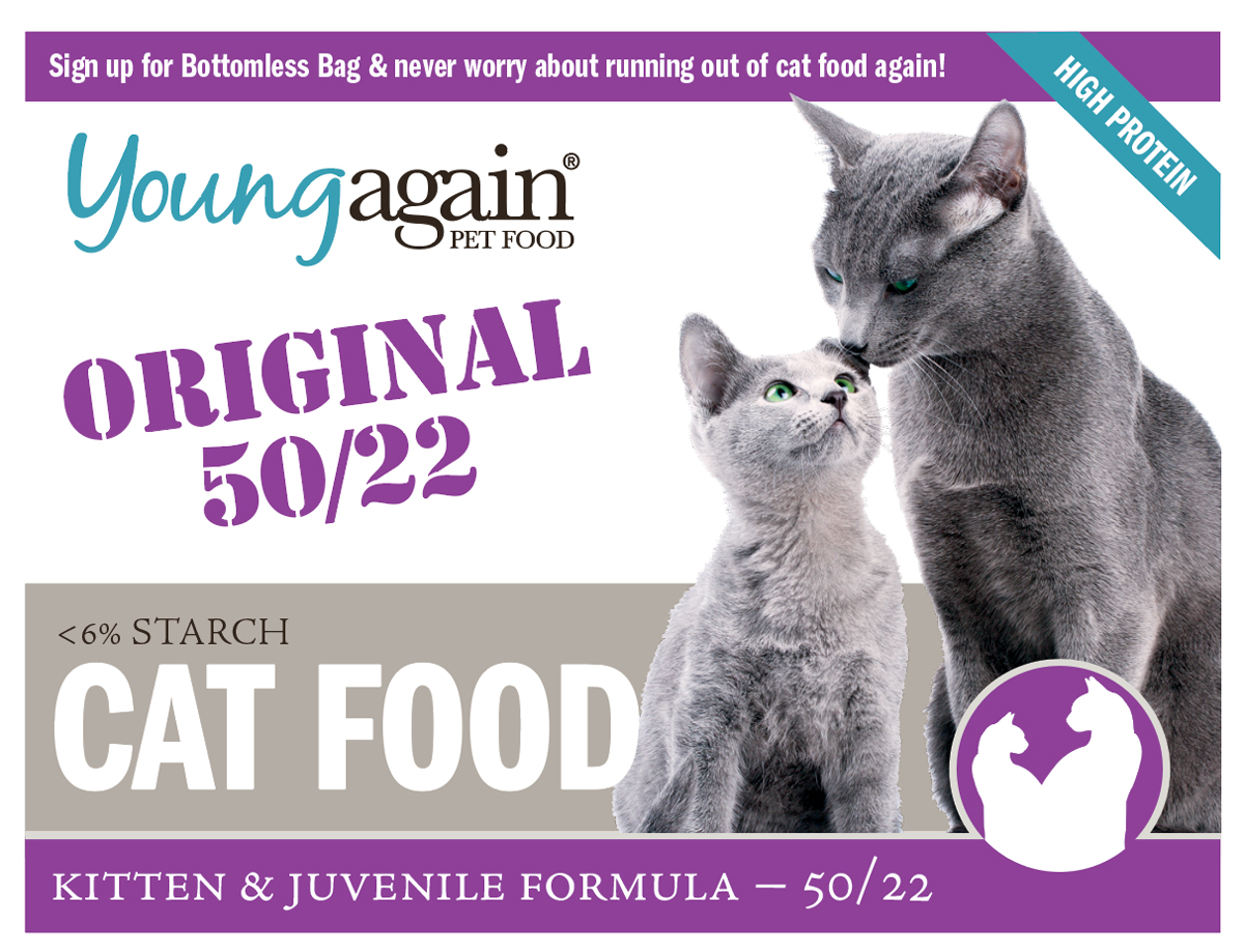 50/22 Multi Cat/Kitten & Juvenile Formula